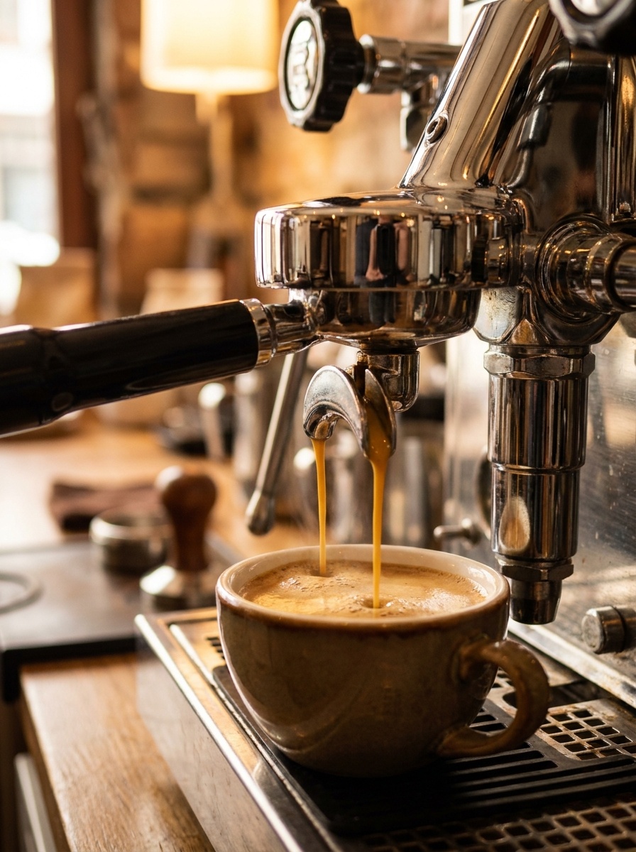 Portafilter espresso machine